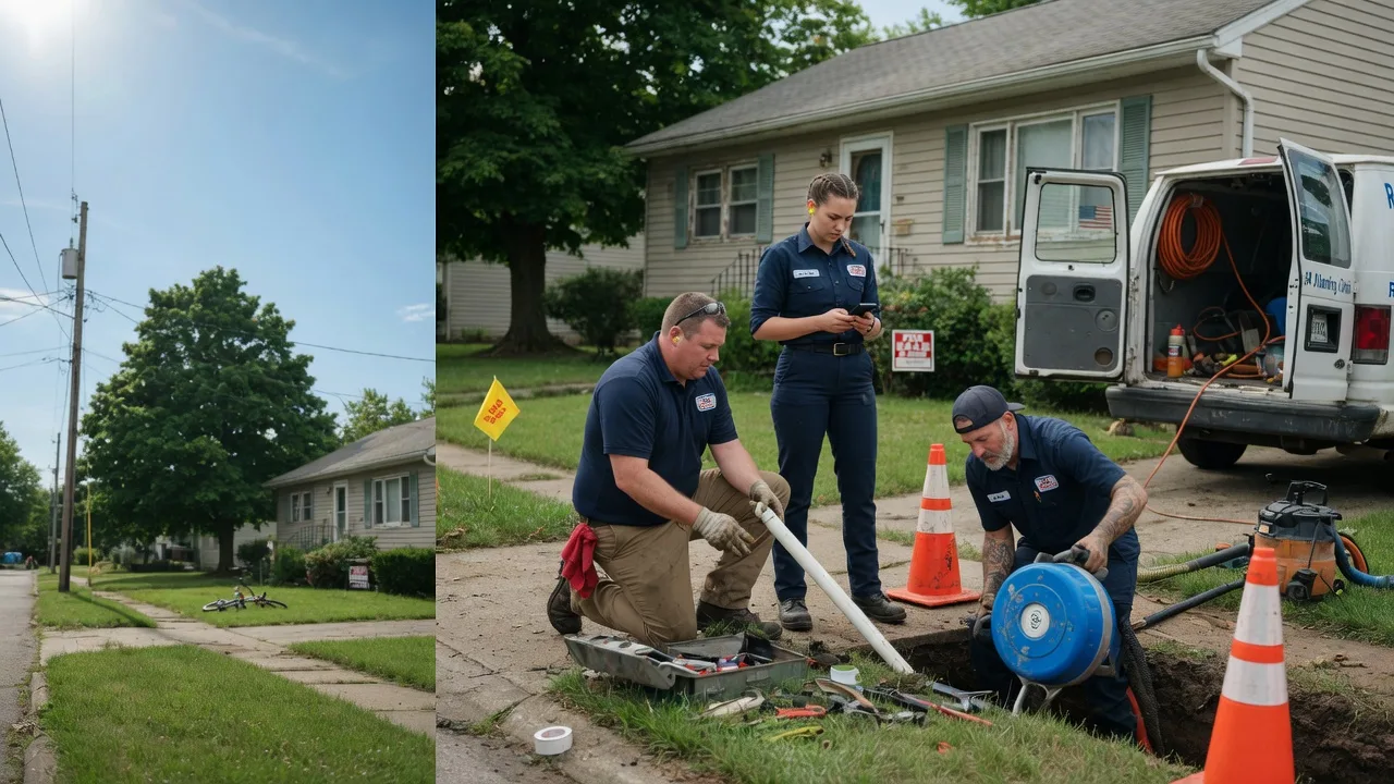 Sewer Line Repair in Bunker Hill, IL near me